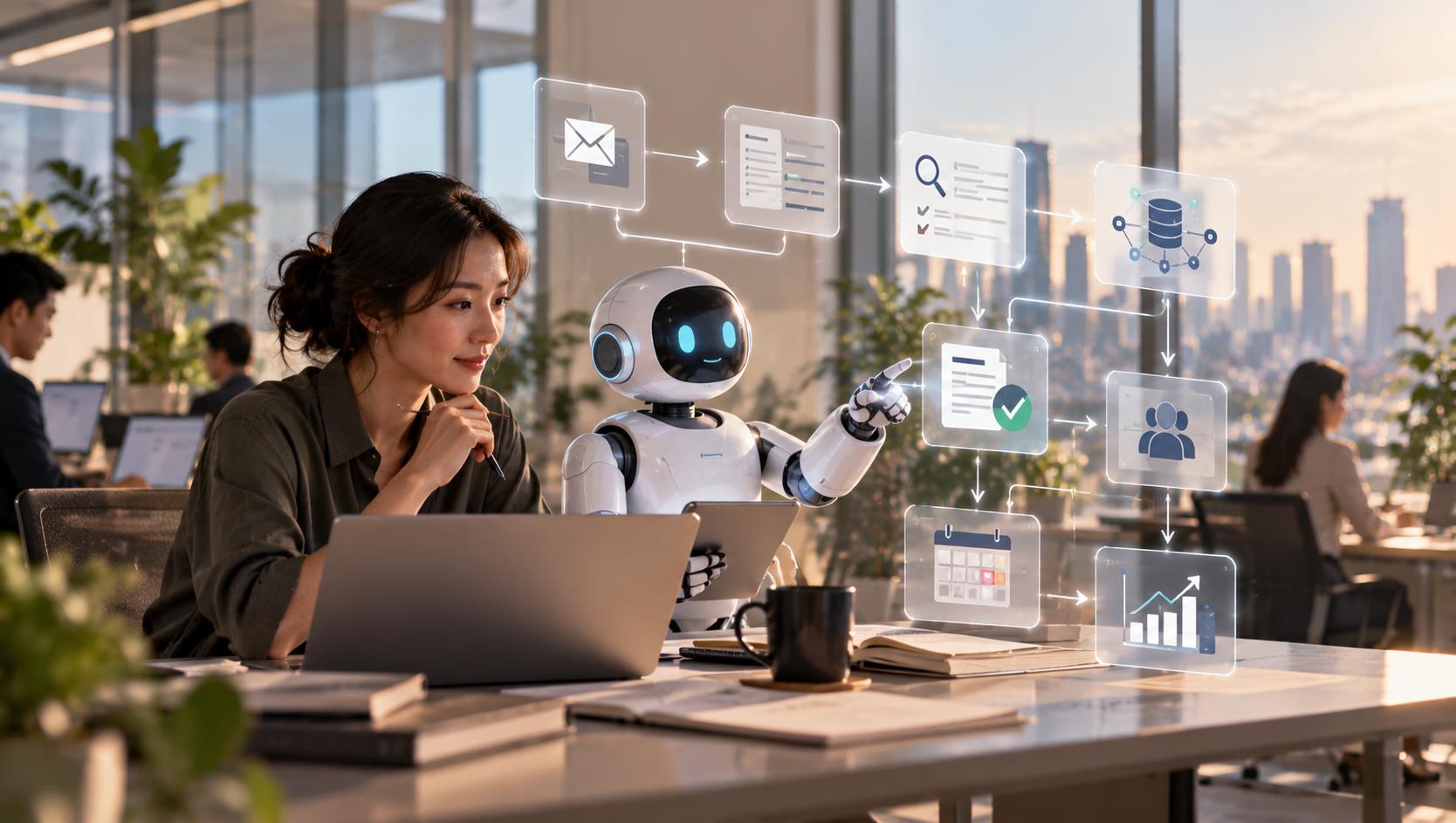 AI 正从工具变成工作伙伴：企业使用方式的转变