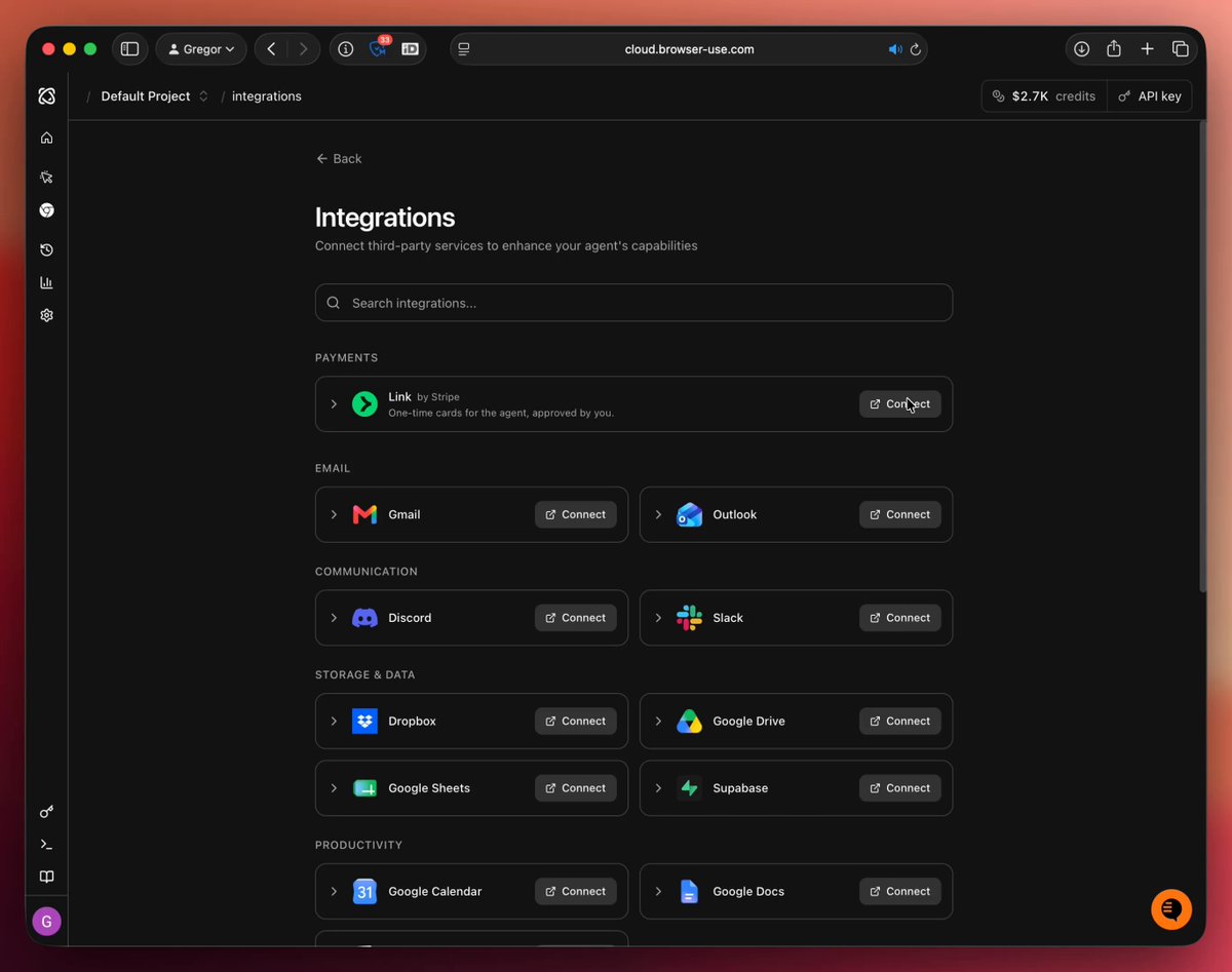 Browser Use与Link合作推出AI支付功能