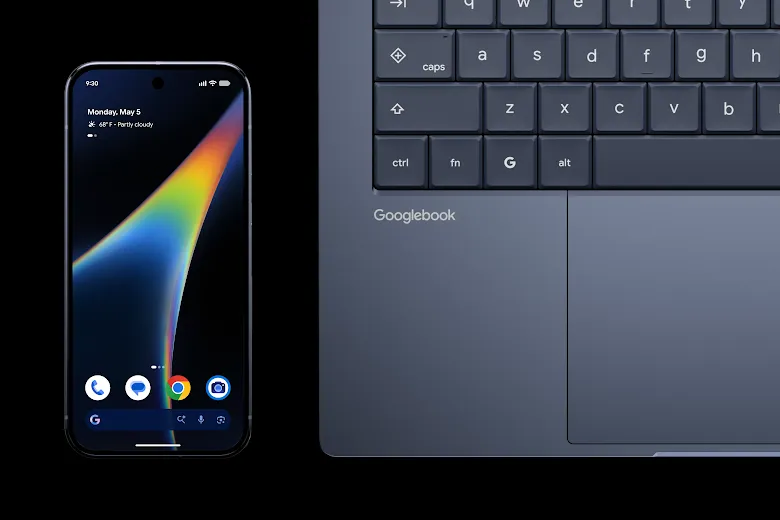 Googlebook 内核基于 Android，主打与手机无缝衔接